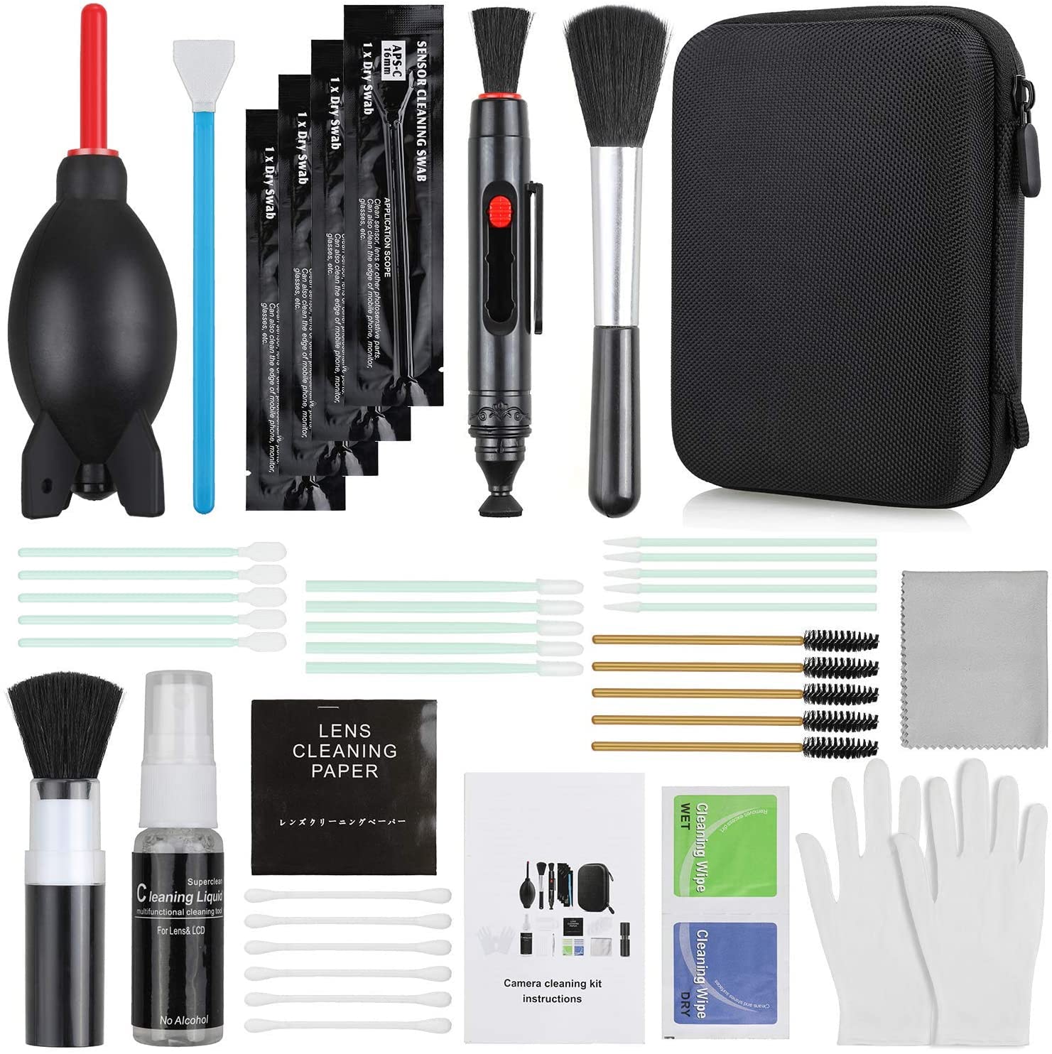 Camera Lens & Sensor Cleaning Kit