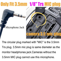 Shotgun Camera Microphone with Windscreen