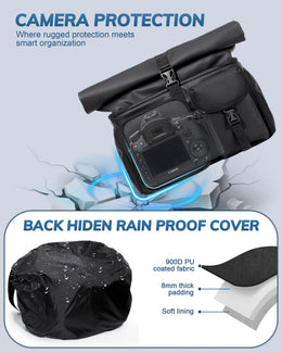 Camera Sling Bag with Tripod Holder