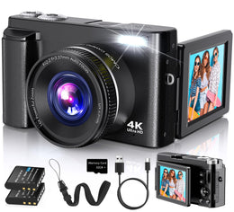 48MP 4K Vlogging Camera 16X Zoom