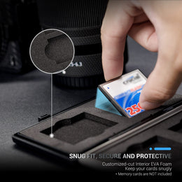 Water-Resistant Memory Card Case