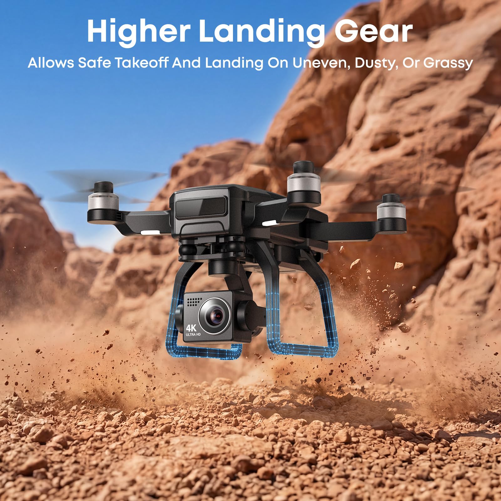 Bwine F7GIM & F7GB2 Drone with Camera for Adults