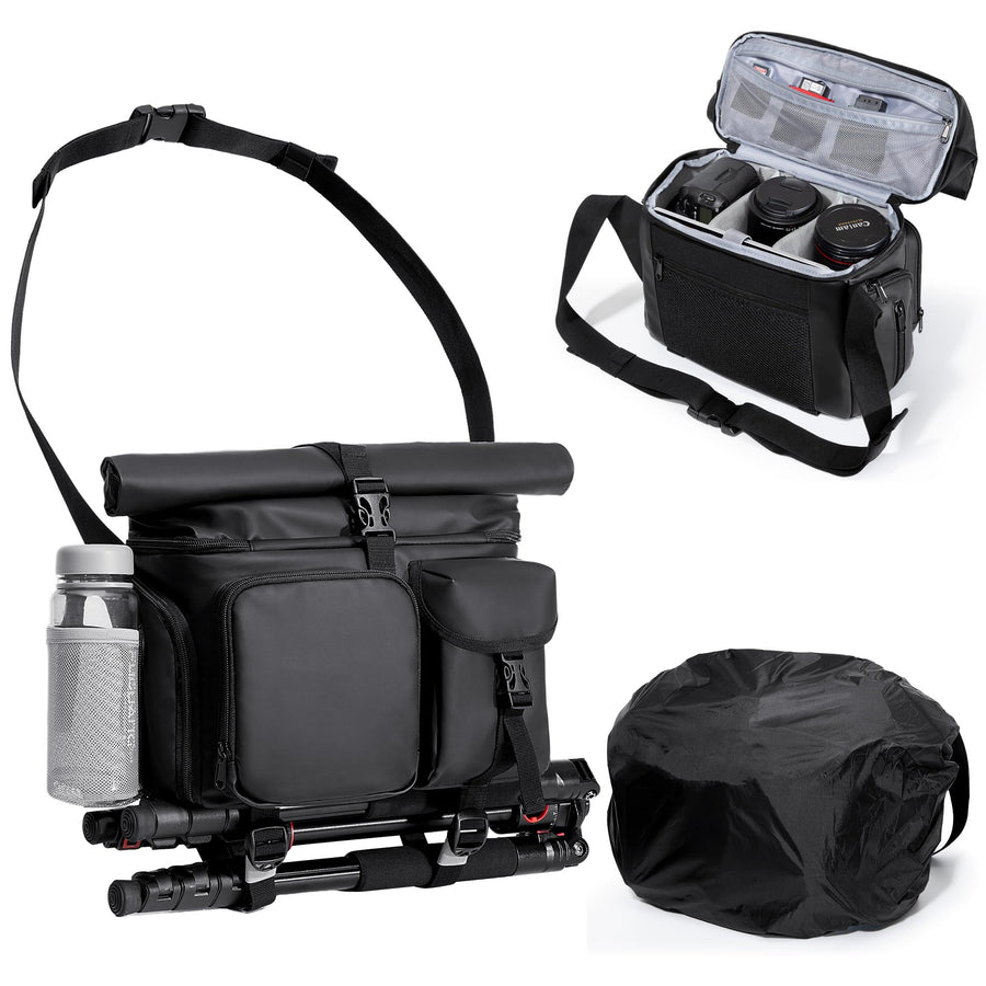 Camera Sling Bag with Tripod Holder