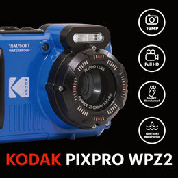 16MP Waterproof Camera 4X Zoom