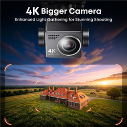 Bwine F7GIM & F7GB2 Drone with Camera for Adults