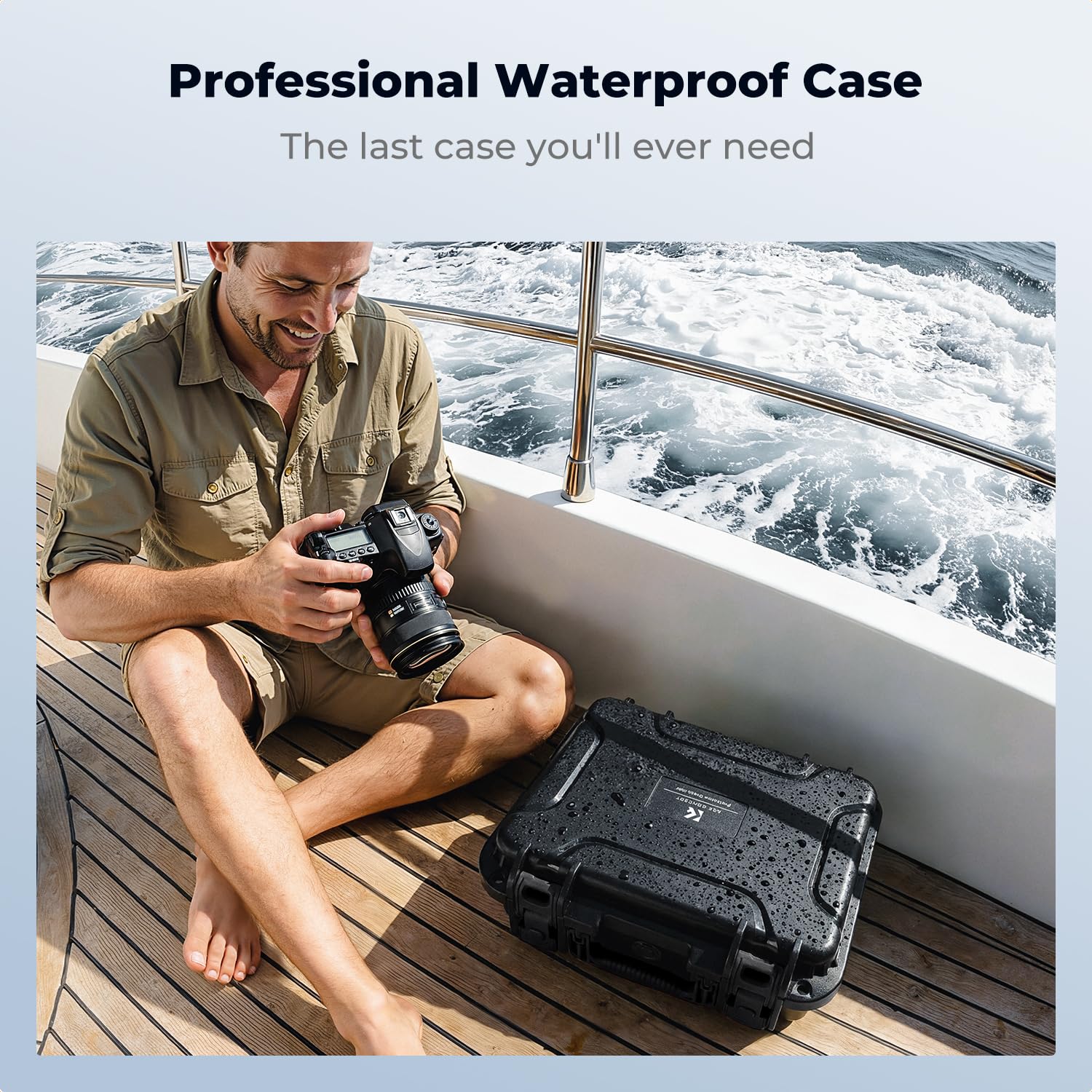 K&F CONCEPT Waterproof Protective Hard Case
