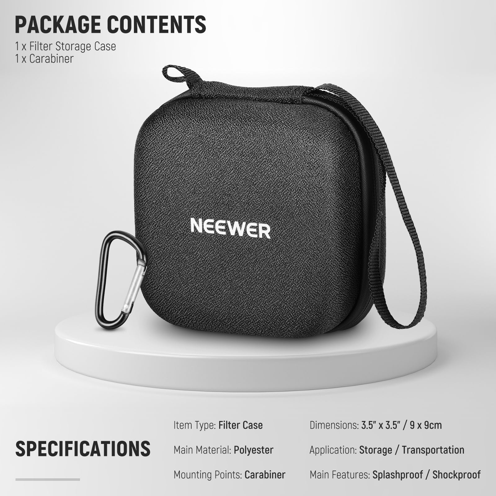 Photography Accessories Storage Case