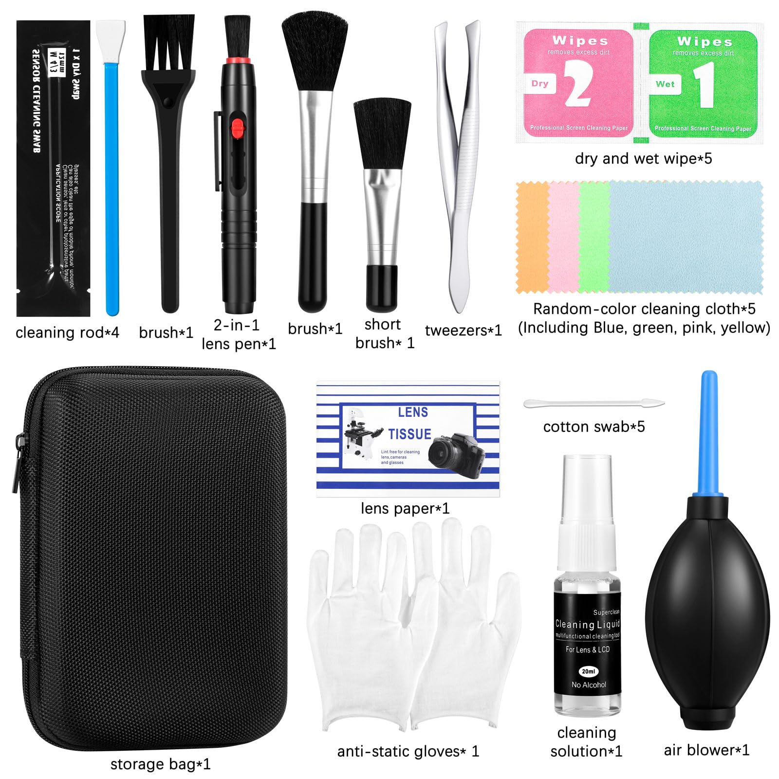 Professional Camera Lens Cleaning Kit