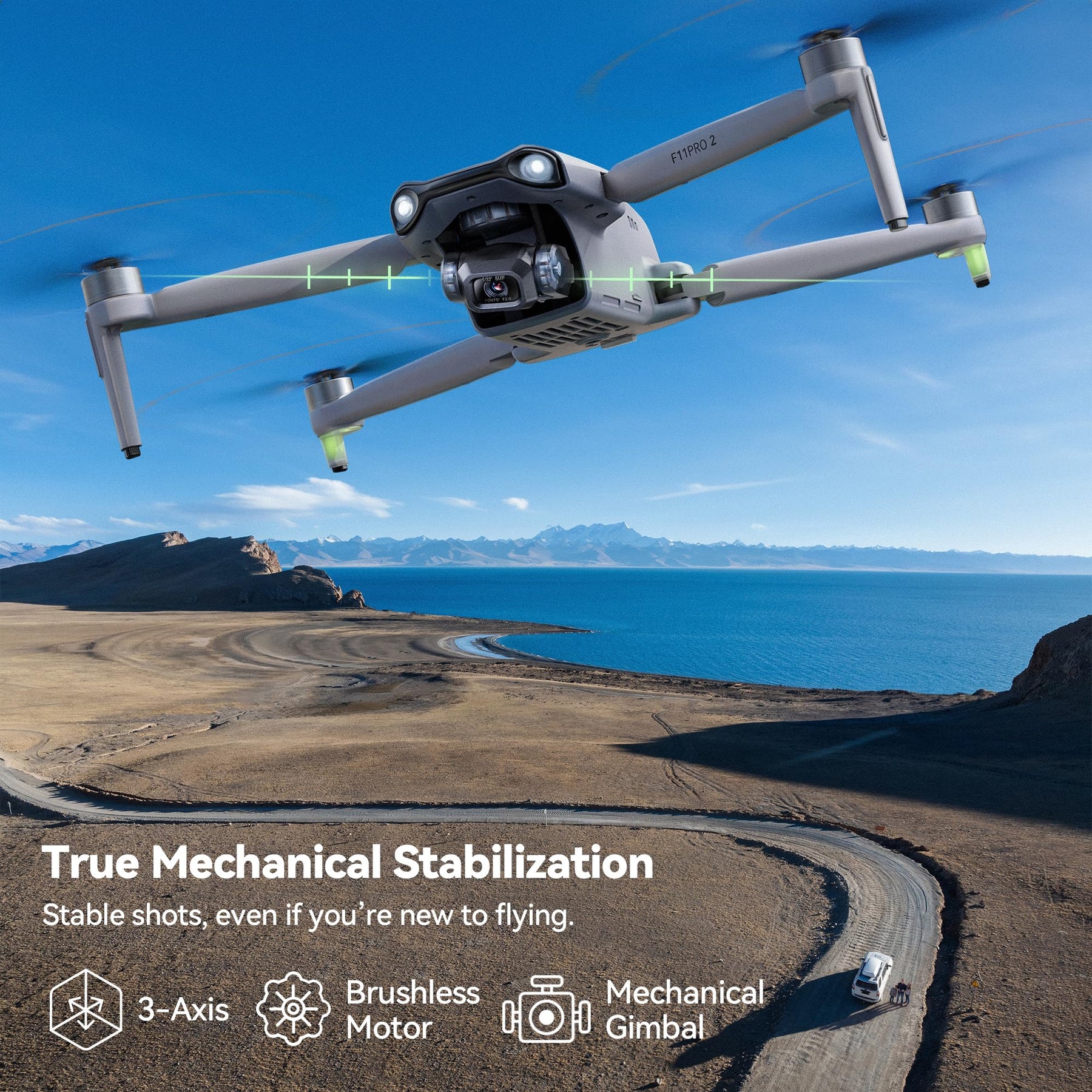 4K GPS Drone 70-Min Flight Time