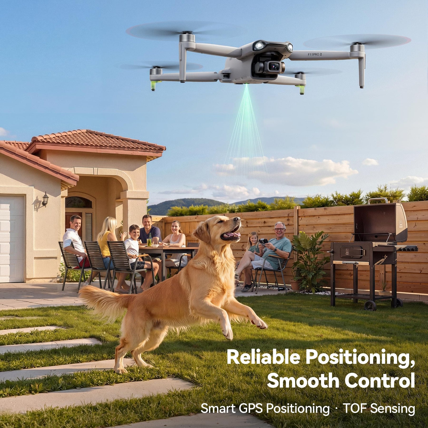 4K GPS Drone 70-Min Flight Time