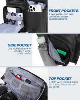 Camera Sling Bag with Tripod Holder